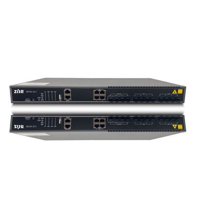 Optische lijnbeëindiging 1U GPON OLT SFP OP1608 2 Uplink 10G SFP+ Poorten Enterprise
